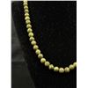 Image 2 : Old Green Stone Beads, Possible Nephrite Stone Necklace