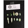 Image 1 : Collection Of Old Chinese Jade Stones & Pendants