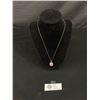 Image 1 : Vintage 925 Sterling Silver Pendant & Chain Necklace
