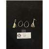 Image 1 : 2 Pairs Of 925 Sterling Silver Earrings