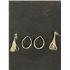 Image 2 : 2 Pairs Of 925 Sterling Silver Earrings