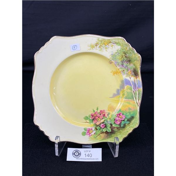 Very Nice Cloverly Pattern 1930's Plate By Royal Winton