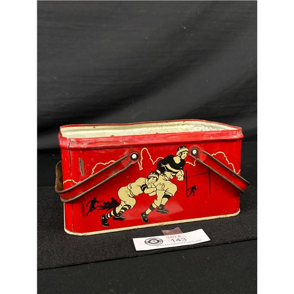 1940's Tin Lunch Box (No Lid)