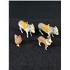Image 2 : 8 Britians 1930's Lead Farm Animals