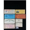 Image 1 : 8 Vintage Advertising Ink Blotters