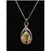 Image 1 : Sterling & Abalone Necklace