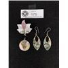 Image 1 : Lot Of Mexican Silver & Shell Jewelry