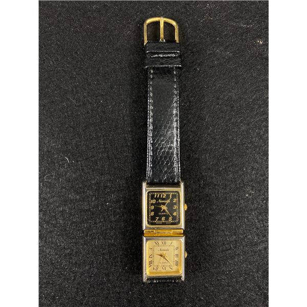 Very Unusual Double Face Wristwatch