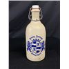 Image 1 : Franz Joseph Jubelbier German Stoneware Beer Bottle, Aluminum Milk Bottle & 2 Green Unique Insulator
