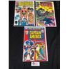 Image 1 : Captain America, The Avengers & Excalibur Comics