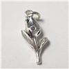 Image 1 : New Silver Rose  Pendant, Suggested Retail Value $60