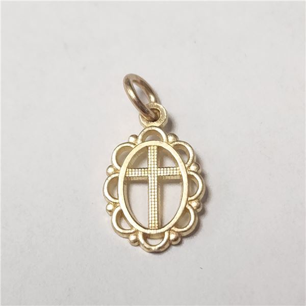 New 10K Yellow Gold Pendant