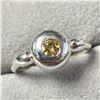 Image 2 : New Silver Citrine  Ring, Suggested Retail Value $160