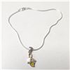 Image 1 : New Silver Leaf 9-10"  Anklet, Suggested Retail Value $120