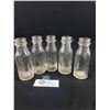 Image 2 : 5 1920's Edison Battery Oil Bottles,Embossed,Each Approx. 4"Tall