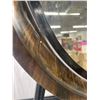 Image 2 : Antique Oval Mirror, Approx. 21"x 25"