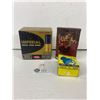 Image 1 : Vintage Imperial Shotgun Shell Box, Velvet Pocket Tin, Etc