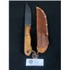 Image 1 : Robinson Knife Co. Made In USA, w/Sheath Approx. 10"Long