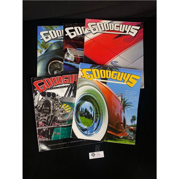 5 Large Goodguys Car Show Magazines