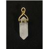 Image 2 : 3 Vintage Crystal Stone Pendants