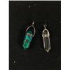 Image 3 : 3 Vintage Crystal Stone Pendants