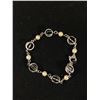 Image 2 : Vintage Sterling Silver Pearl Screw On Earrings, Pearl Ring & Pearl Bracelet