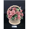 Image 1 : Nice Decorative Musical Floral Piece w/ Hummingbird