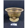 Image 1 : Nice Vintage 6" Tall 9" Wide Birks Copper Plant Pot