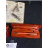 Image 3 : Unopened 4 Pc Multi Function Tool Kit + BC Lottery Pen in Wooden Case, etc