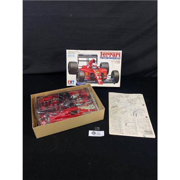 1/20th Scale Ferrari Model Kit, Open, Bags still Sealed Inside