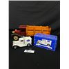 Image 1 : Decorative Wooden Truck + 1/25 scale 1931 Ford Pickup Diecast in Original Box