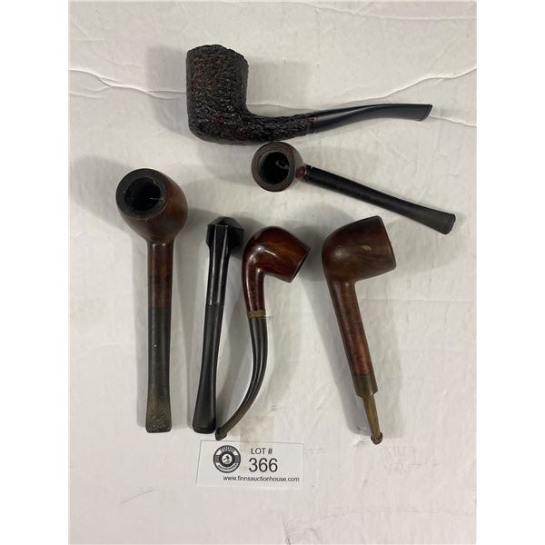 Lot of 6 Vintage Smoking Pipes