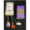 Image 1 : 2 Guitar Lighters and Camel Tin and Joes Racing Matches