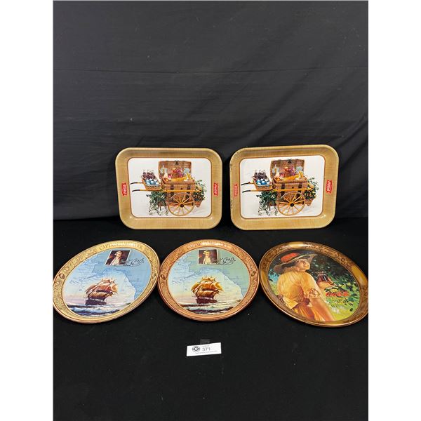 Nice Lot of Vintage Coca Cola Serving Trays