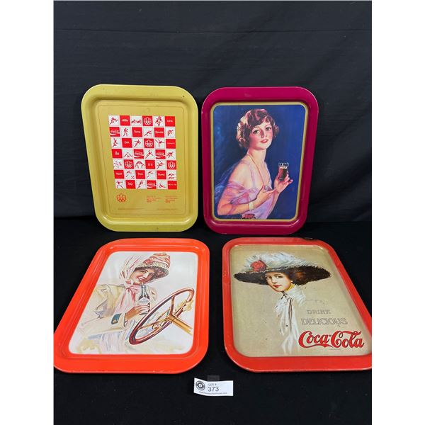 Nice Lot of Vintage Coca Cola Serving Trays