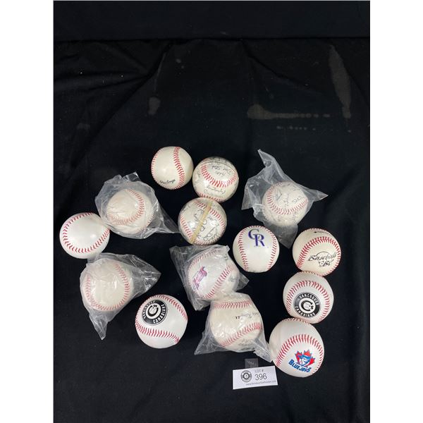 Nice Lot of Baseballs, Some Signed, Some New in Package
