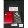 Image 1 : 1980 Silver Double Dollar Royal Canadian Mint, Year Set in Black Leather Case