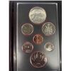 Image 2 : 1980 Silver Double Dollar Royal Canadian Mint, Year Set in Black Leather Case