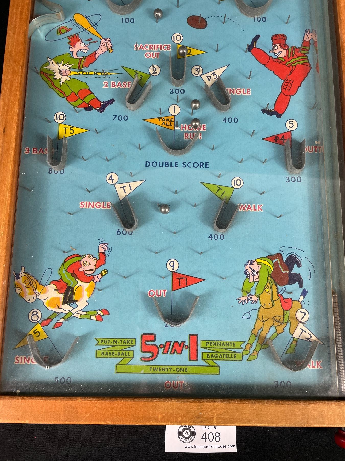 Vintage Tabletop Pinball Machine Made in Canada