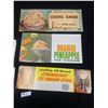Image 2 : Nice Lot of Vintage Icecream and Velvet and Northwestern Store Window Paper Displays