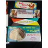 Image 2 : Nice Lot of Vintage Icecream and Velvet and Northwestern Store Window Paper Displays