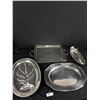 Image 1 : Very Nice Lot of Vintage Silver Plated Dishes, etc