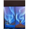 Image 2 : Lot of 3 7 x 14": Signed Paintings on Canvas