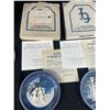 Image 2 : Lot of 3 Vintage Bradford Exchange Cameo Collectors Plates in Box