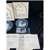 Image 2 : Lot of 3 Vintage Bradford Exchange Cameo Collectors Plates in Box