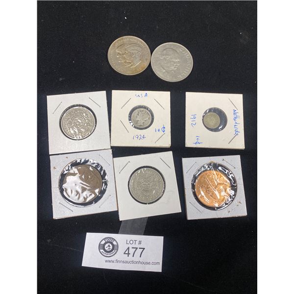 Misc Lot of Tokens and Coins