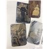 Image 3 : Nice Lot of Antique Tin Types and Canada Commerative 25 Cent Coin in Case