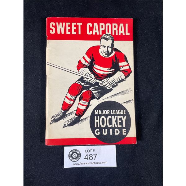 1939 Sweet Caporal Major League Hockey Guide