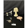 Image 1 : Misc Collectible Lot of Figures and Little Big Books
