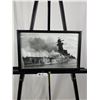 Image 2 : 1909 Framed I.O.F. Photo + Warship Photo 18 x 12"